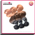 Wholesale Colored Extension Three Tone Two Tone Ombre Hair Weaves Sew in Human Hair Weave Ombre Hair